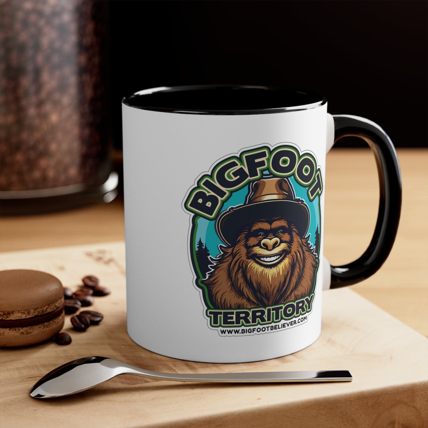 Bigfoot Territory Accent Coffee Mug, 11oz