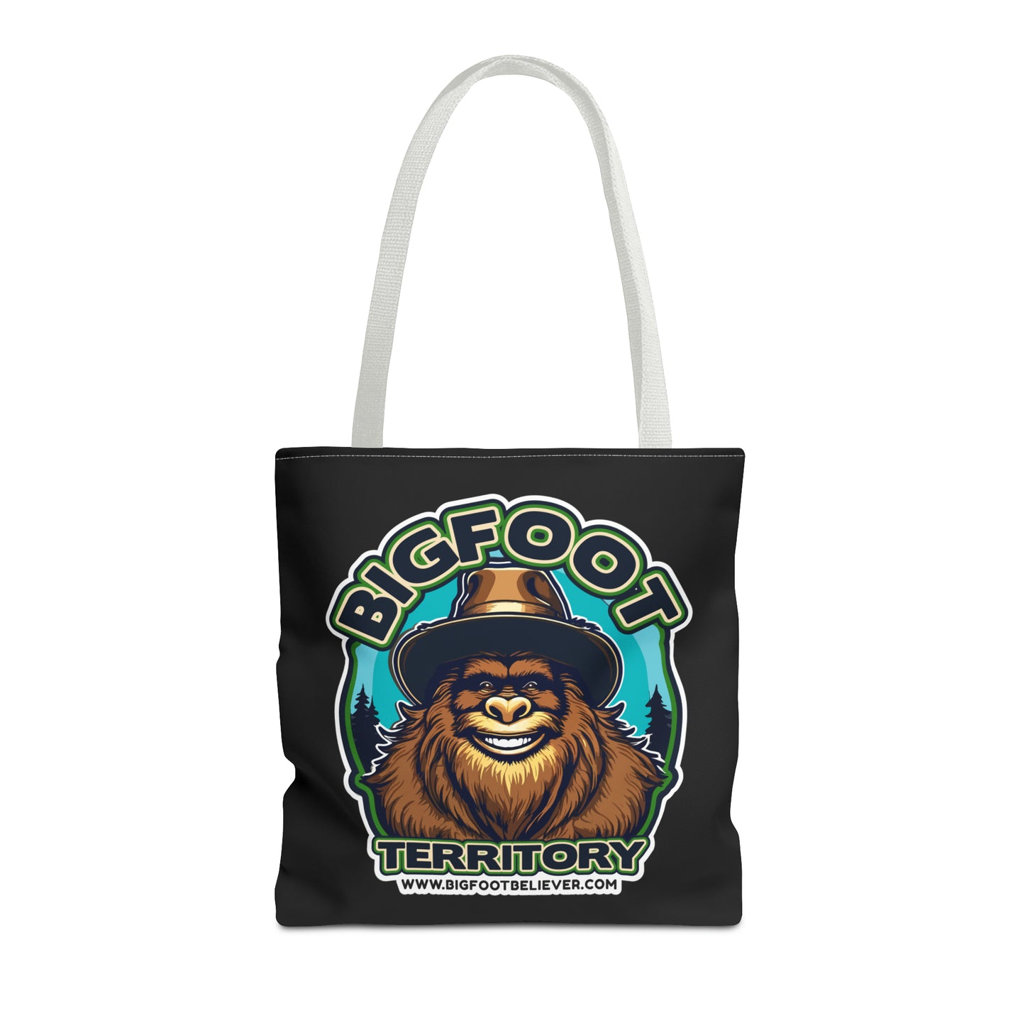 Bigfoot Territory Tote Bag (AOP)