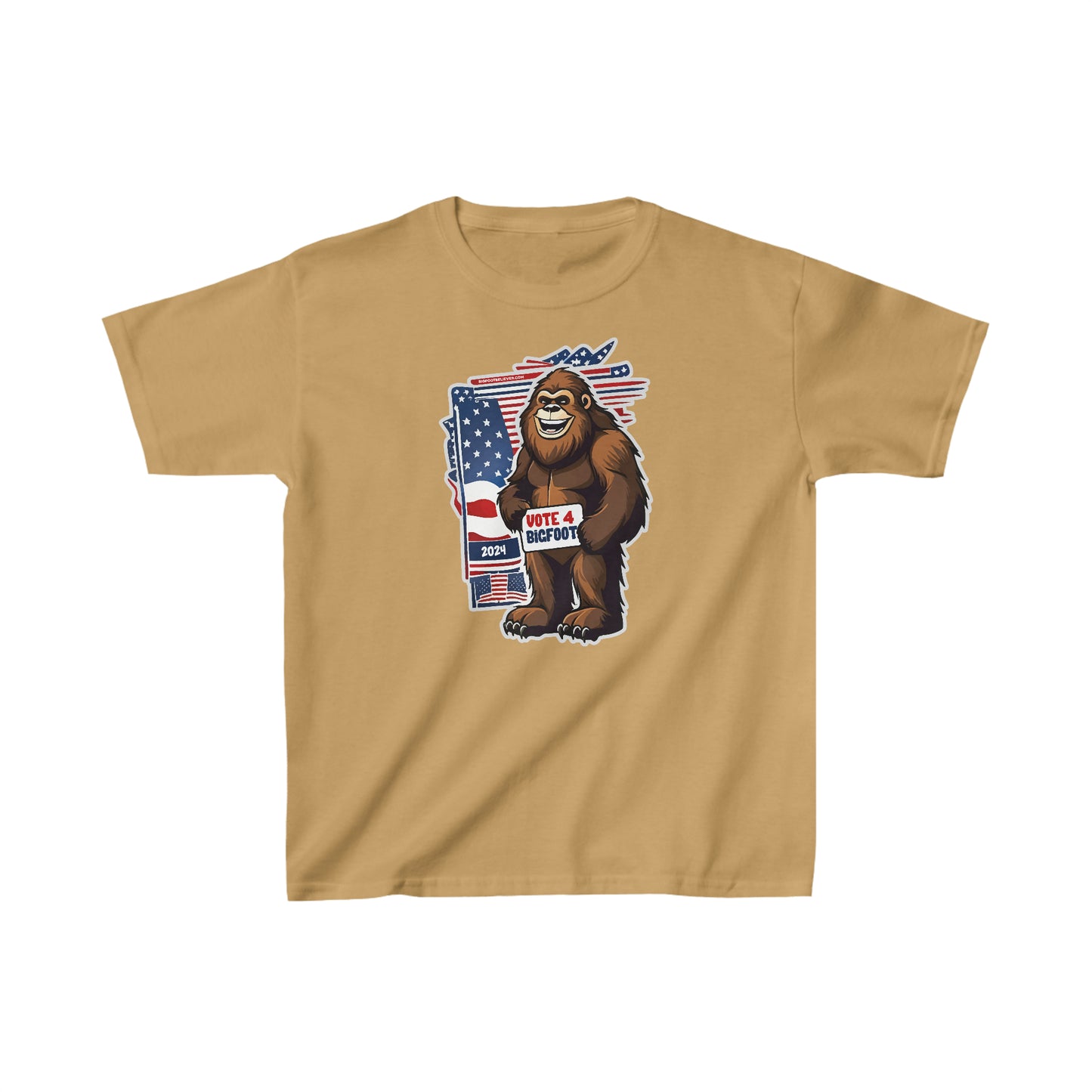 Vote 4 Bigfoot Kids Heavy Cotton™ Tee