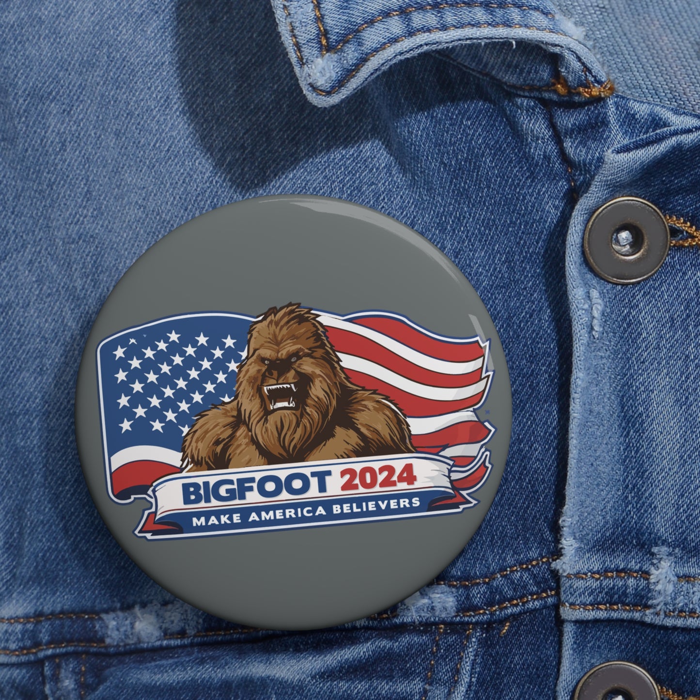Bigfoot 2024 Pin Buttons
