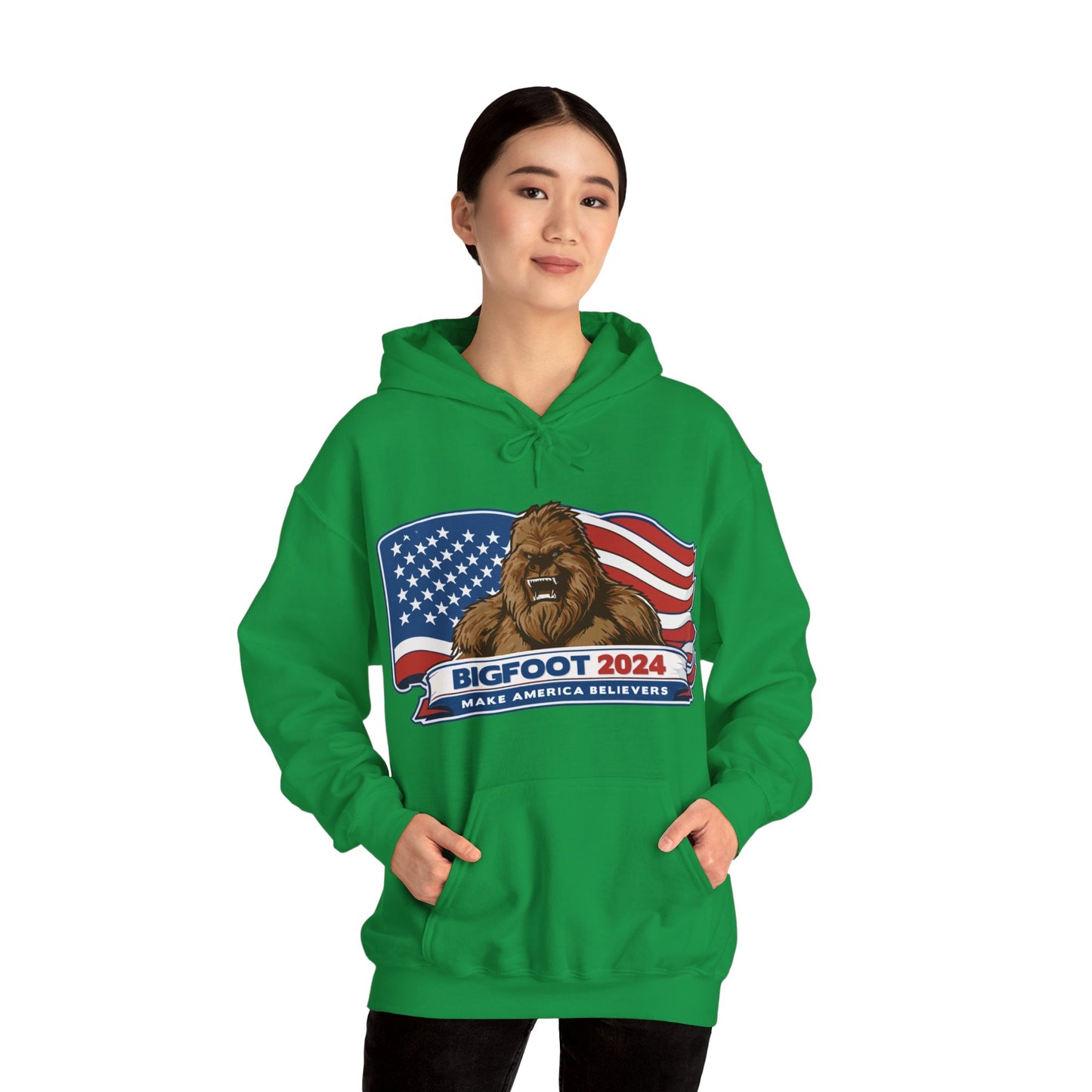 Bigfoot 2024 Unisex Adult Hooded Heavy Blend Sweatshirt