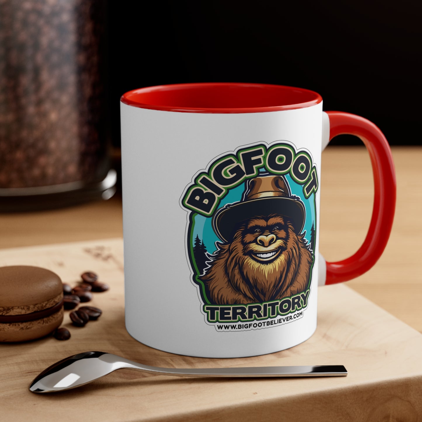 Bigfoot Territory Accent Coffee Mug, 11oz