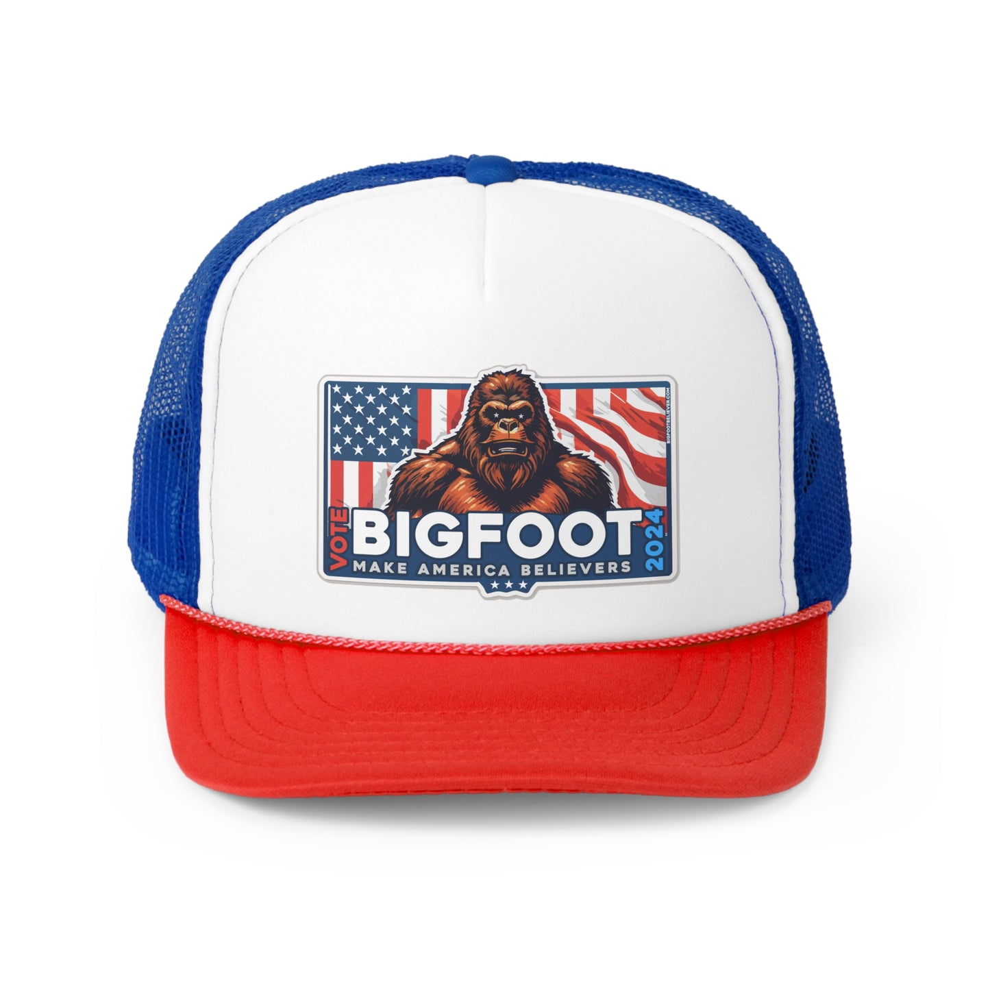 Bigfoot for President 2024 Trucker Caps