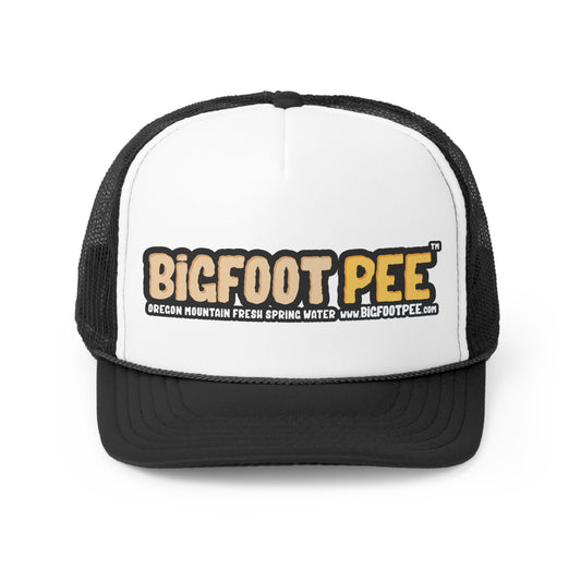 Bigfoot Pee Trucker Caps