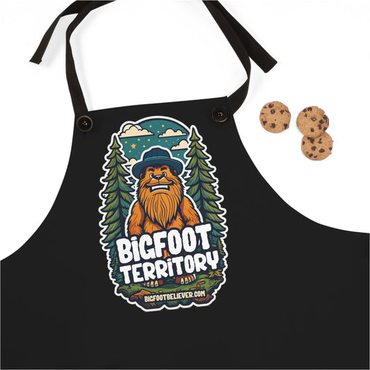 Bigfoot Territory ll Black Apron (AOP)