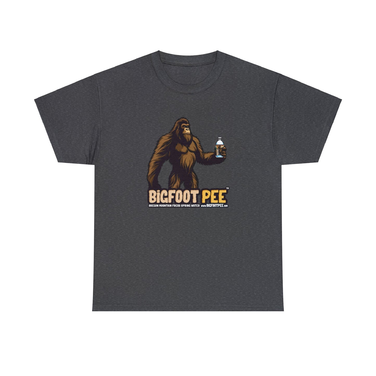 Bigfoot Pee Unisex Heavy Cotton Tee