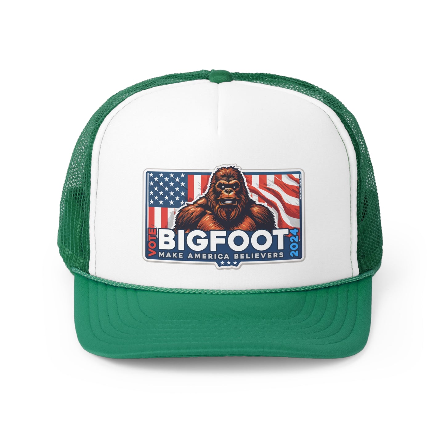 Bigfoot for President 2024 Trucker Caps
