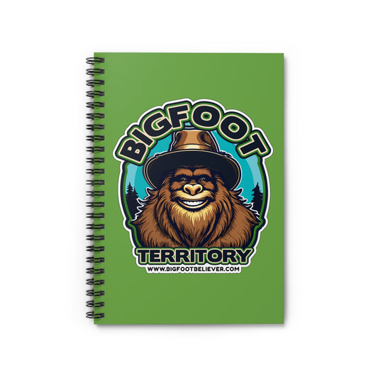 Bigfoot Territory Spiral Notebook - Ruled Line