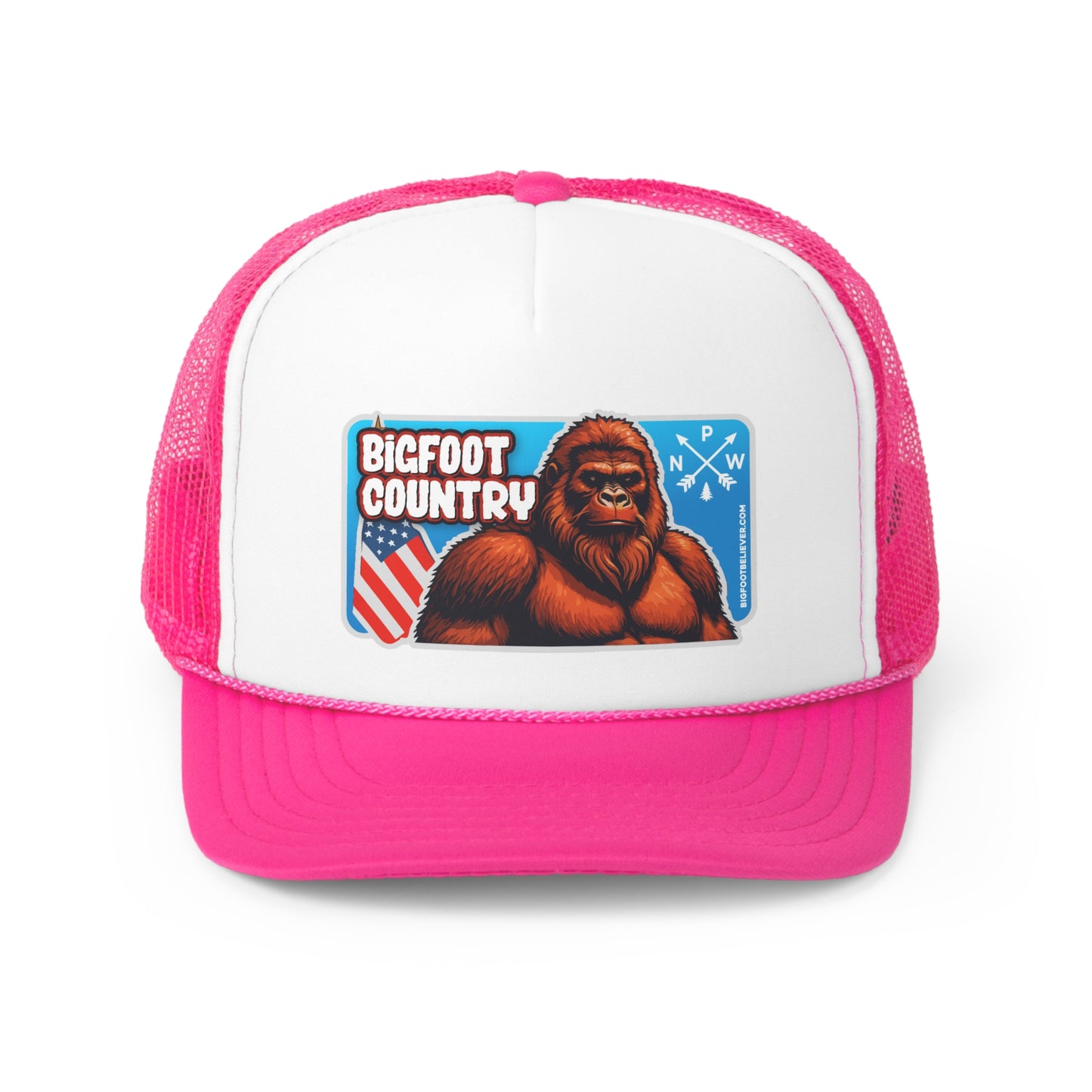 Bigfoot Country Trucker Caps