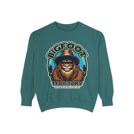 Bigfoot Territory Unisex Garment-Dyed Sweatshirt