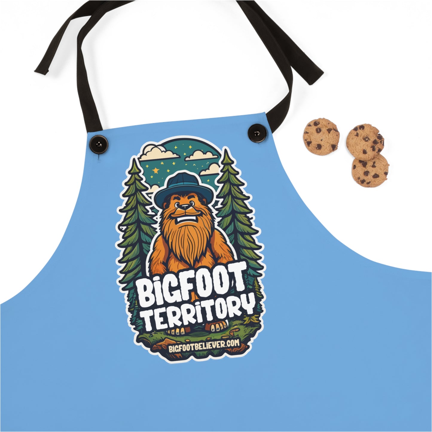 Bigfoot Territory ll Blue Apron (AOP)