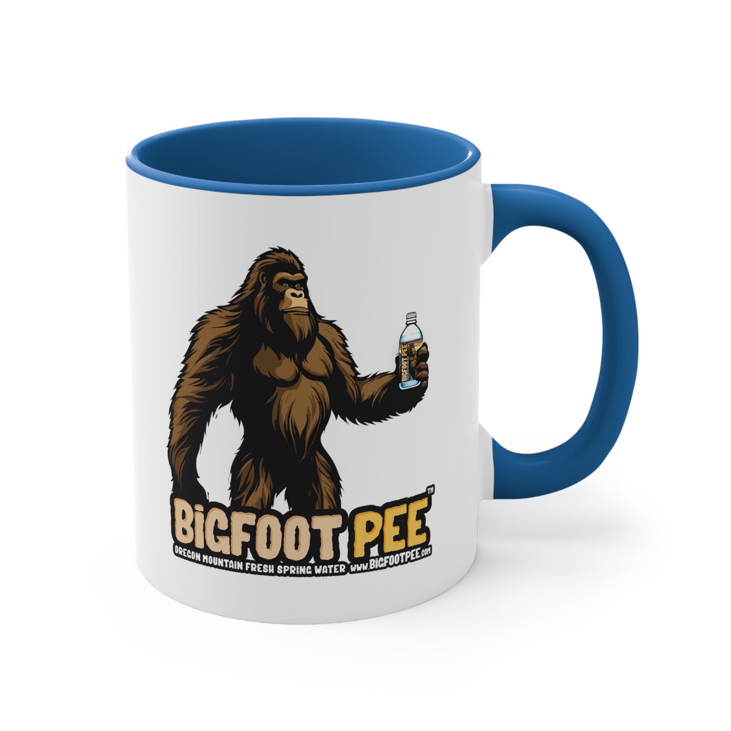 Bigfoot Pee Accent Coffee Mug, 11oz