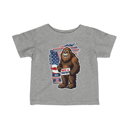Vote 4 Bigfoot Infant Fine Jersey Tee