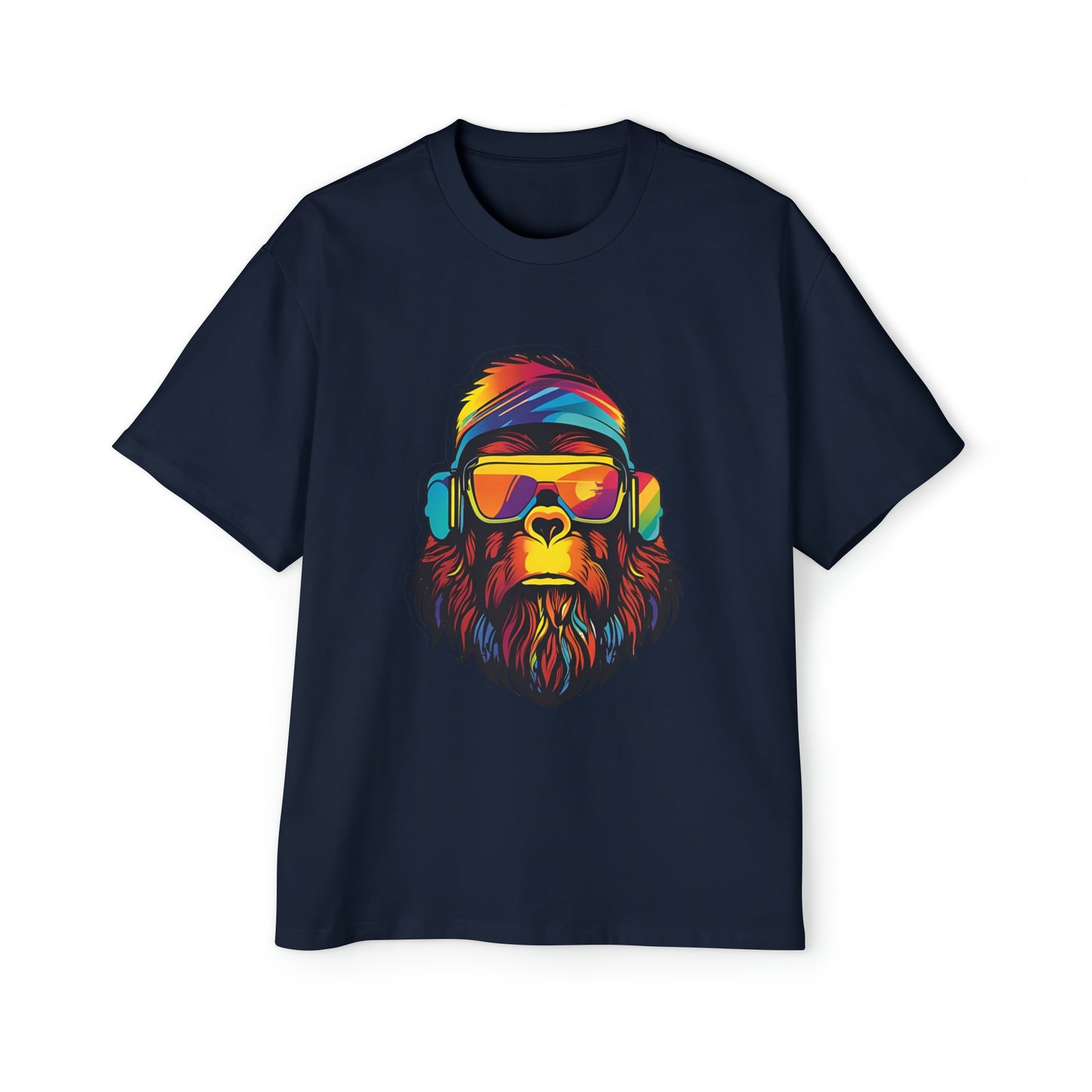 Disco Bigfoot Men's Heavy Oversized Tee