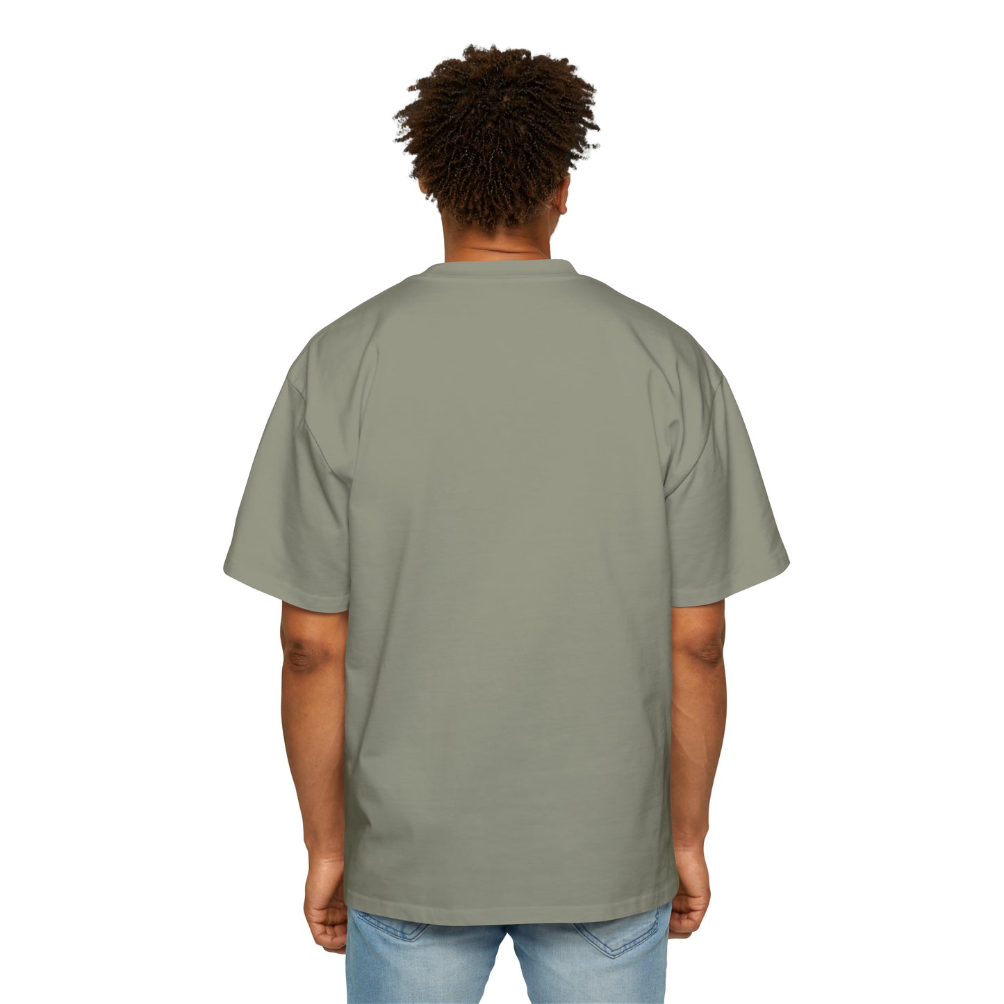 Disco Bigfoot Men's Heavy Oversized Tee