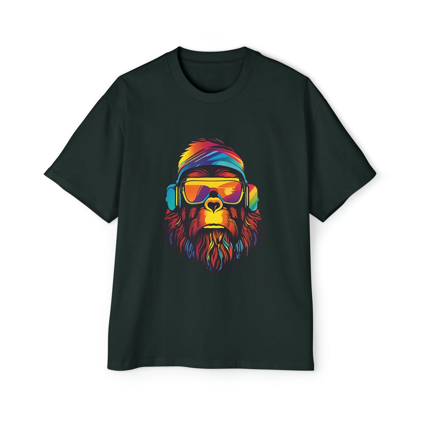 Disco Bigfoot Men's Heavy Oversized Tee