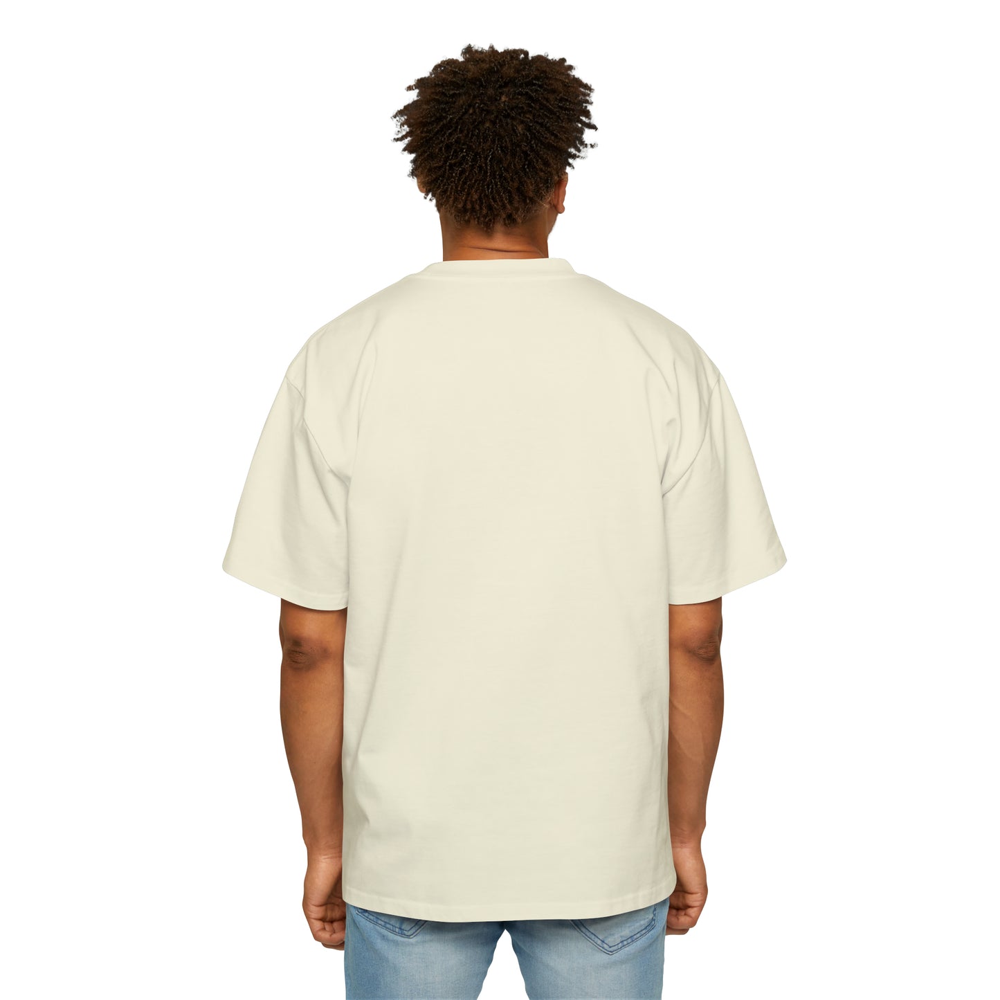 Disco Bigfoot Men's Heavy Oversized Tee