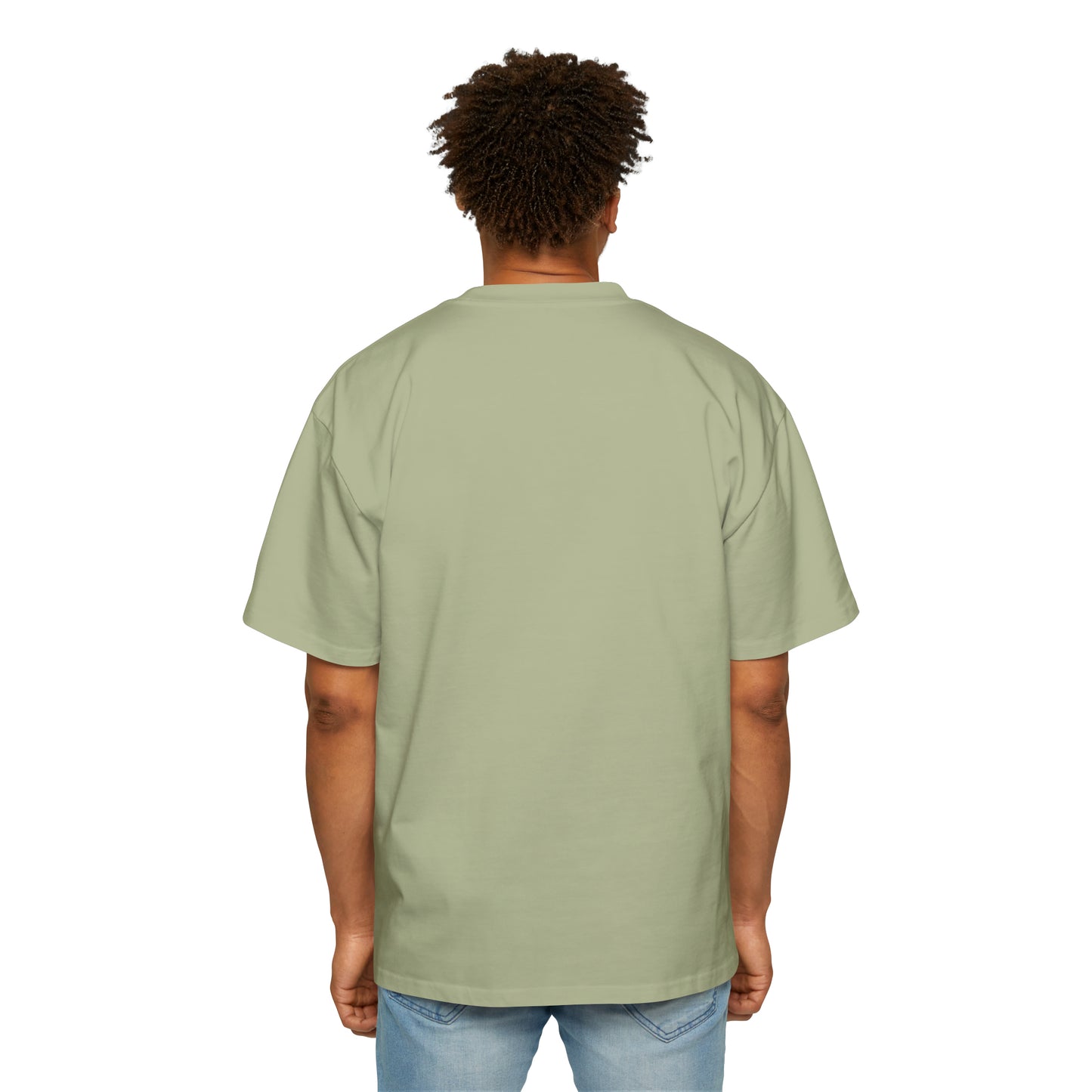 Disco Bigfoot Men's Heavy Oversized Tee