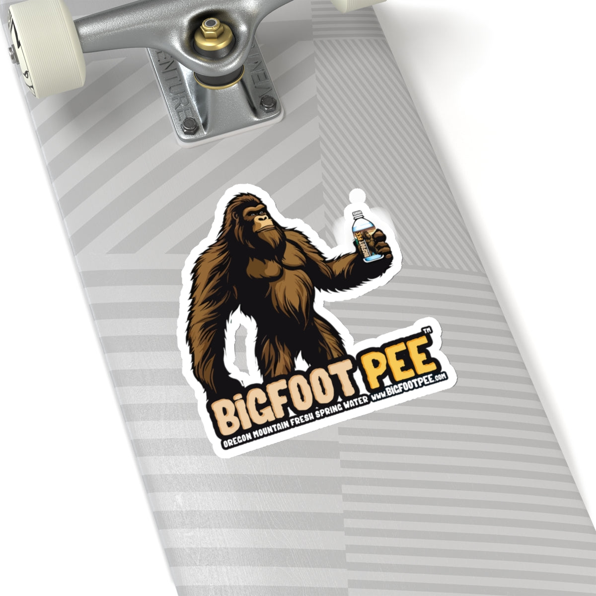 Bigfoot Pee ll Kiss-Cut Stickers