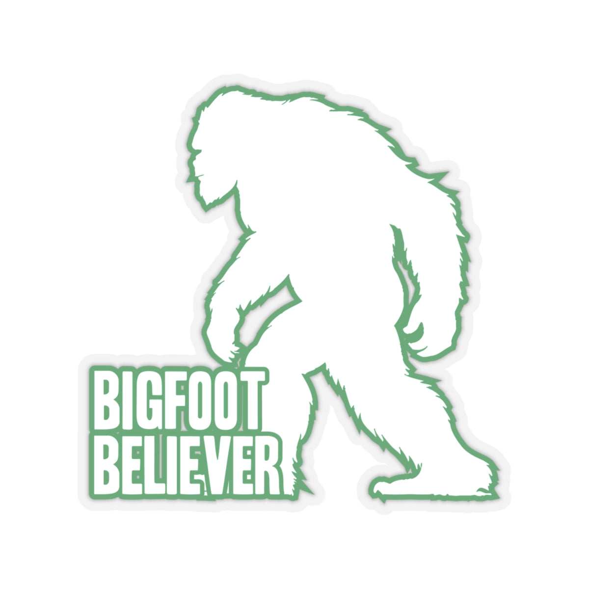 Bigfoot Believer ll Kiss-Cut Stickers