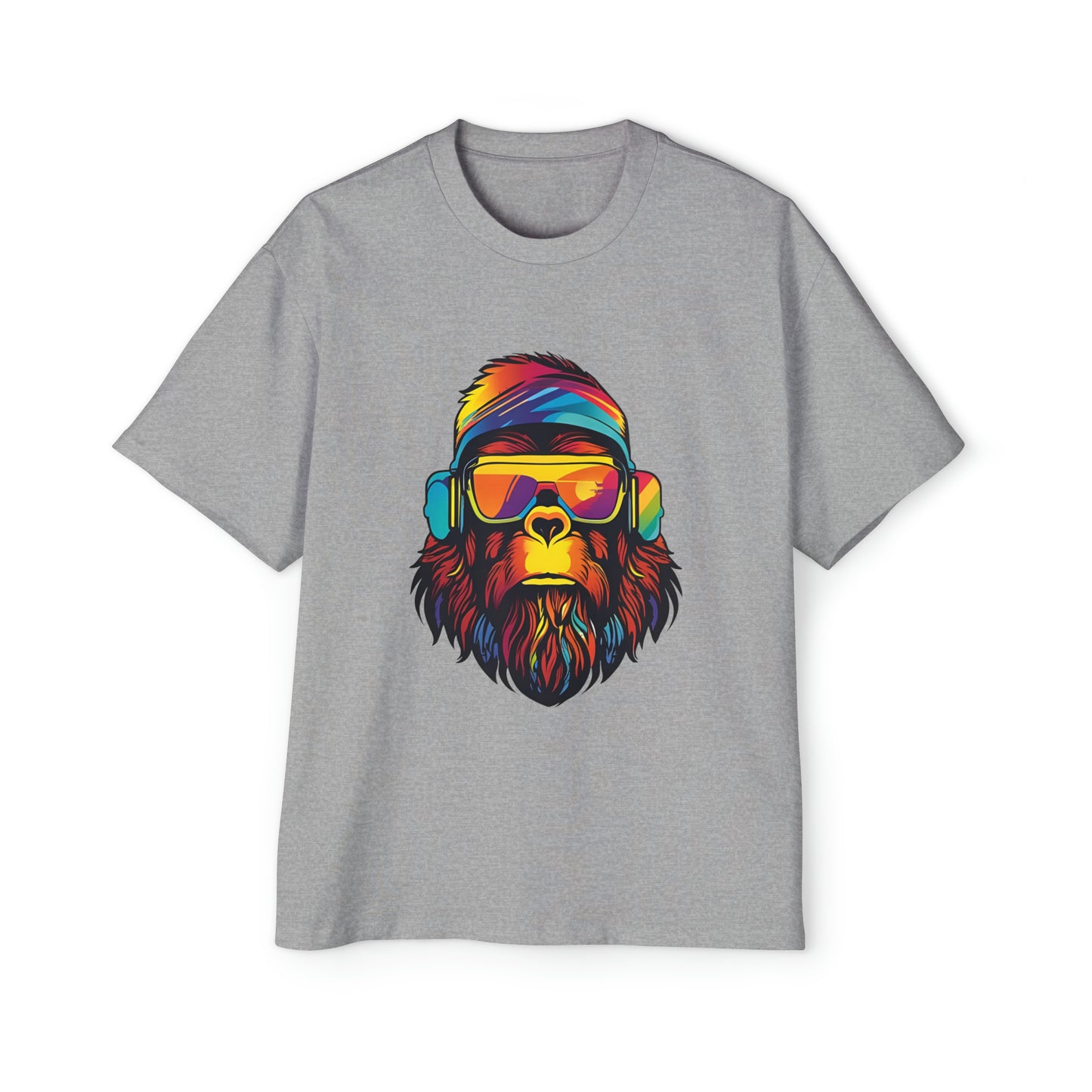 Disco Bigfoot Men's Heavy Oversized Tee