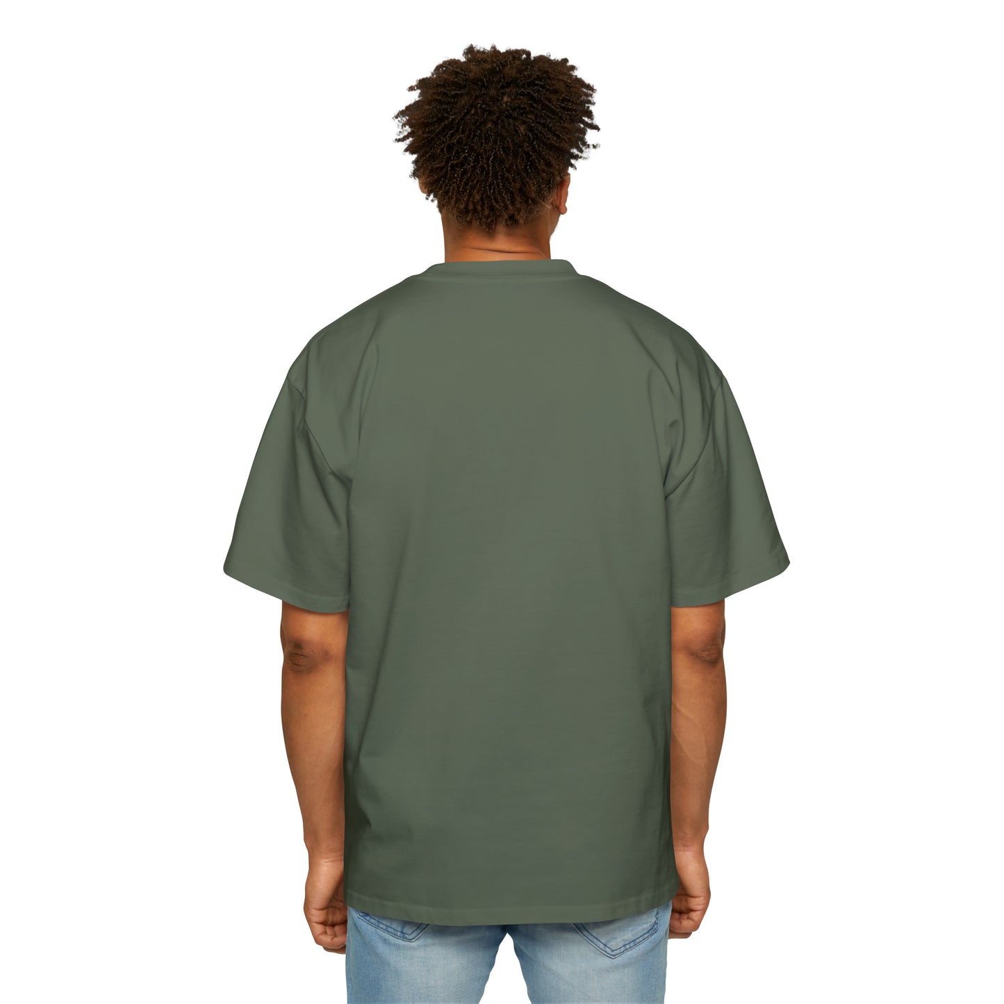 Disco Bigfoot Men's Heavy Oversized Tee