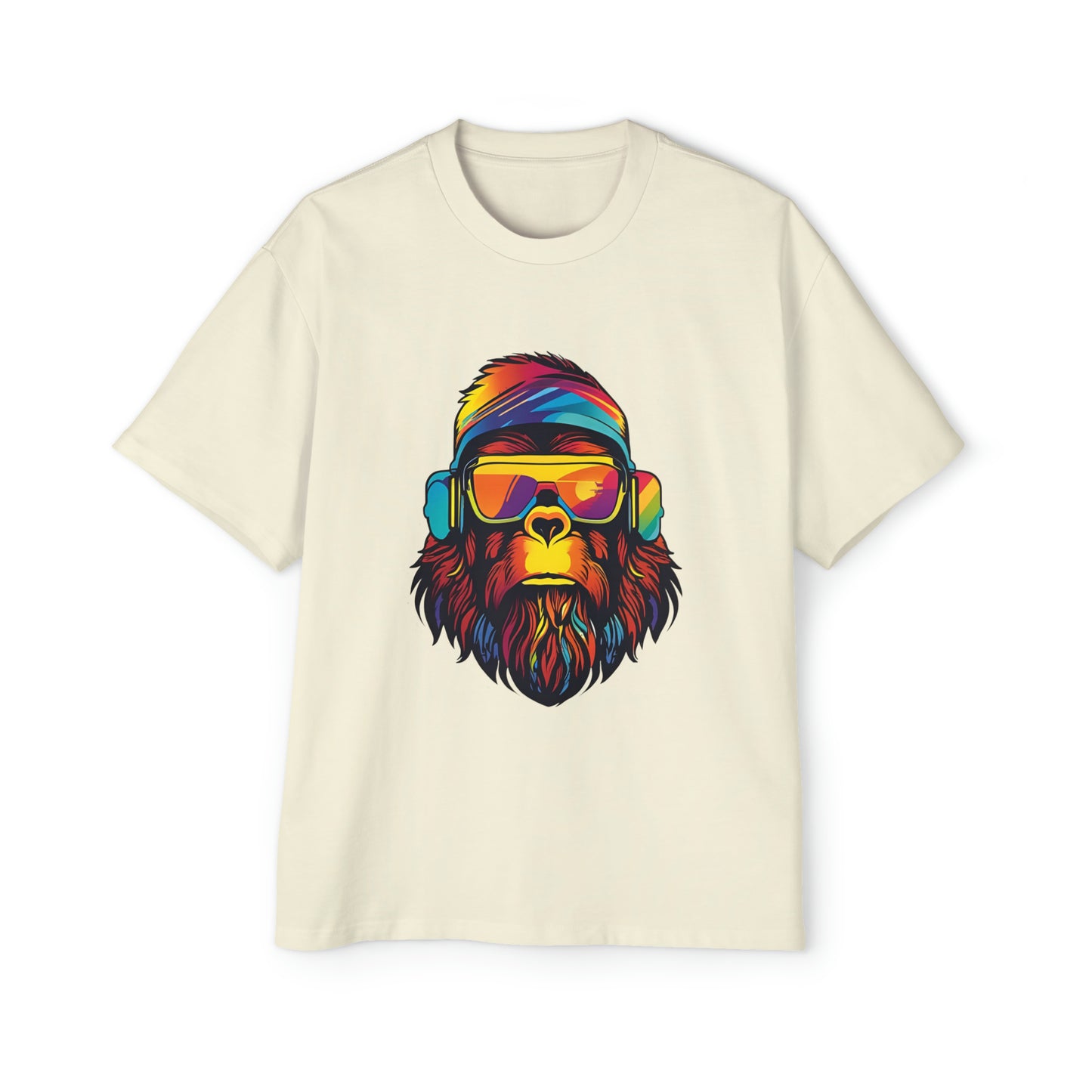 Disco Bigfoot Men's Heavy Oversized Tee